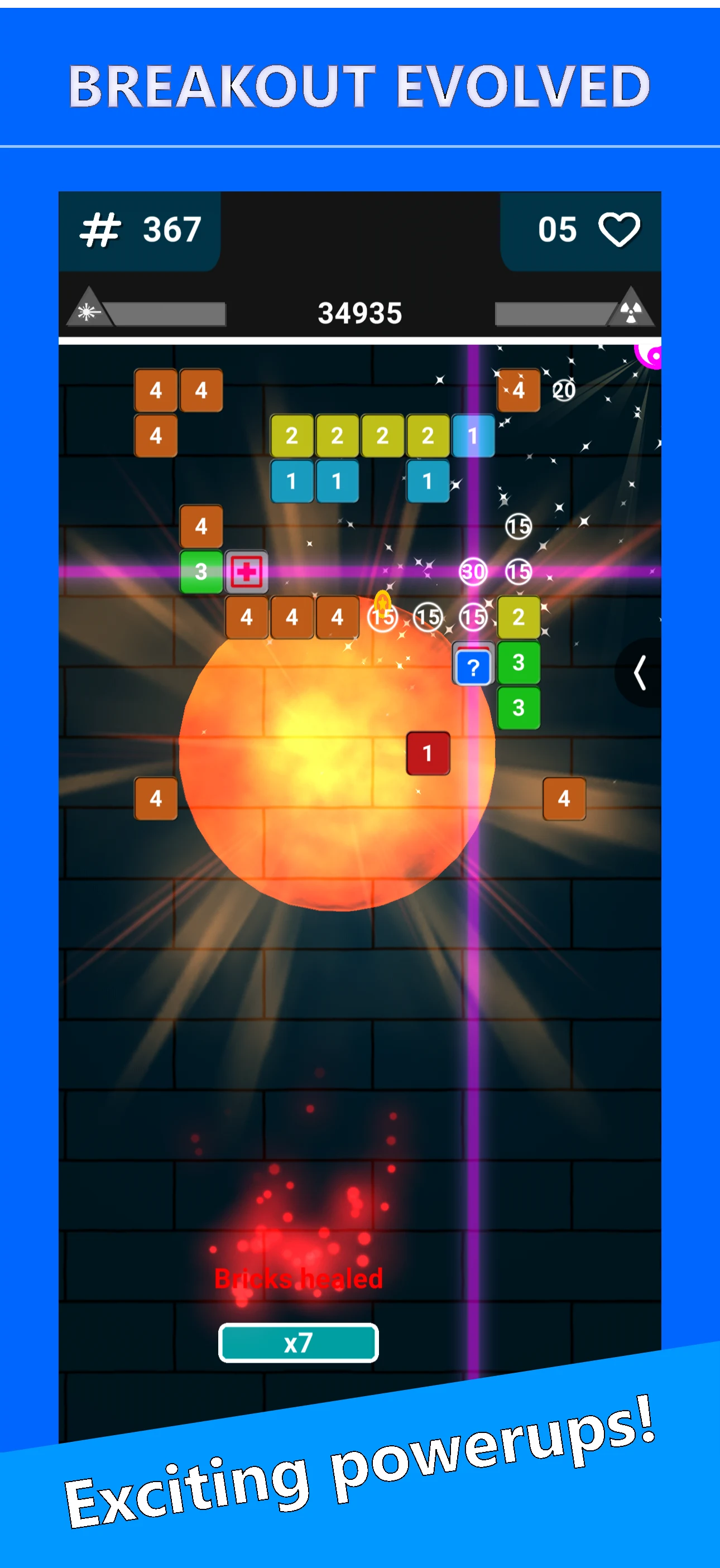Brick Breaker: Breakout screenshot